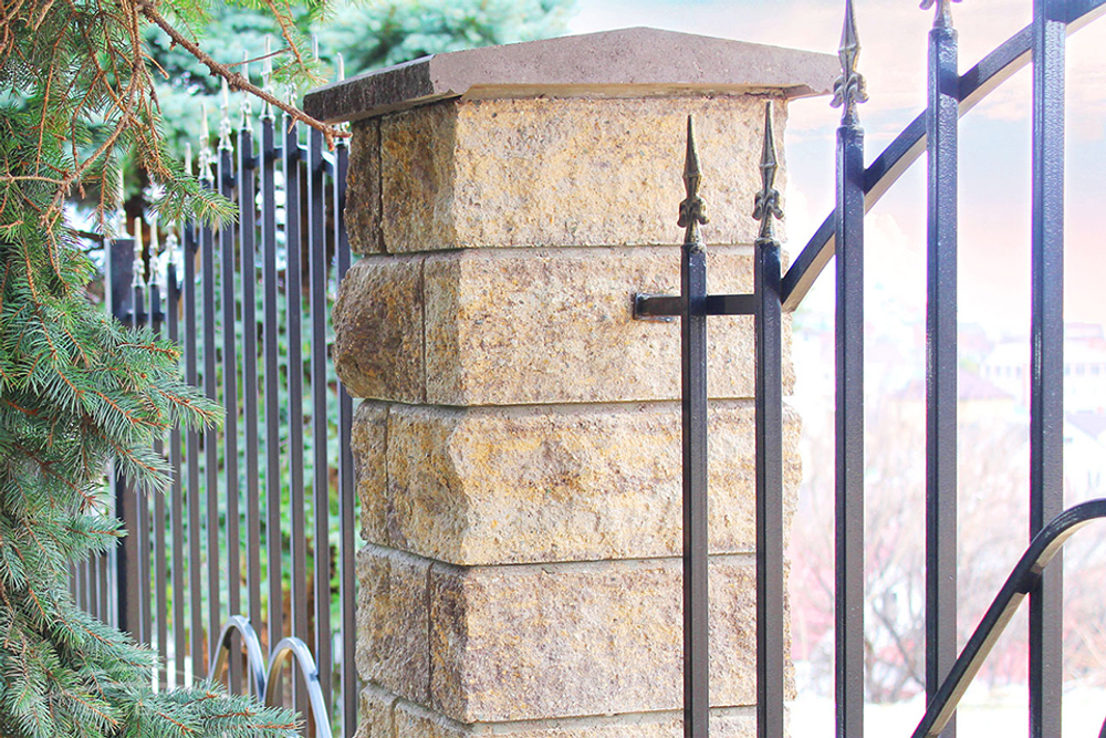 Блок заборный пустотелый Стеновой (Премиум)