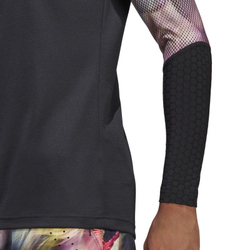 Мужская теннисная футболка теннисная Adidas Melbourne Tennis Long Sleeve T-Shirt - разноцветный/black