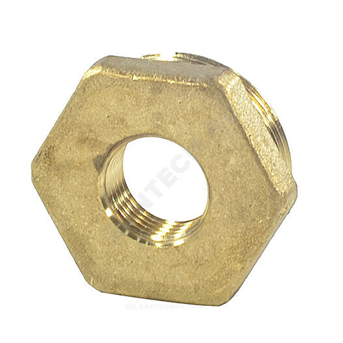 Футорка латунь Ду 20х15 (3/4"х1/2") НР/ВР R93 Giacomini R93Y003