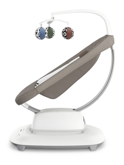 Кресло-качалка UPPAbaby Mamaroo Wells - Dark Taupe Melange