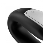 Смарт вибратор для пар Satisfyer Double Fun Connect App черный