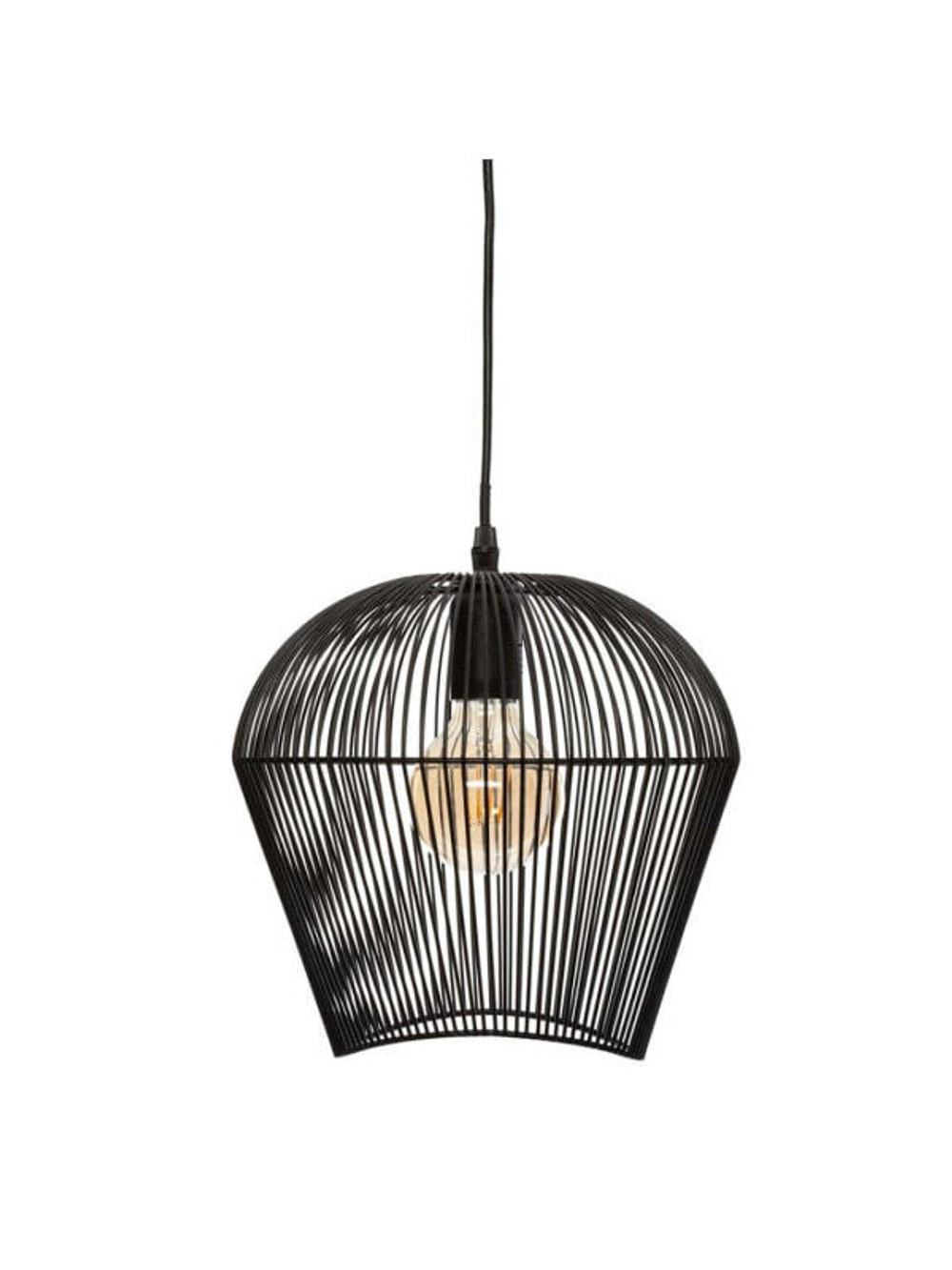 Потолочный светильник Atmosphera Jena Чёрный 40W Металл (26 x 26 x 25 cm)