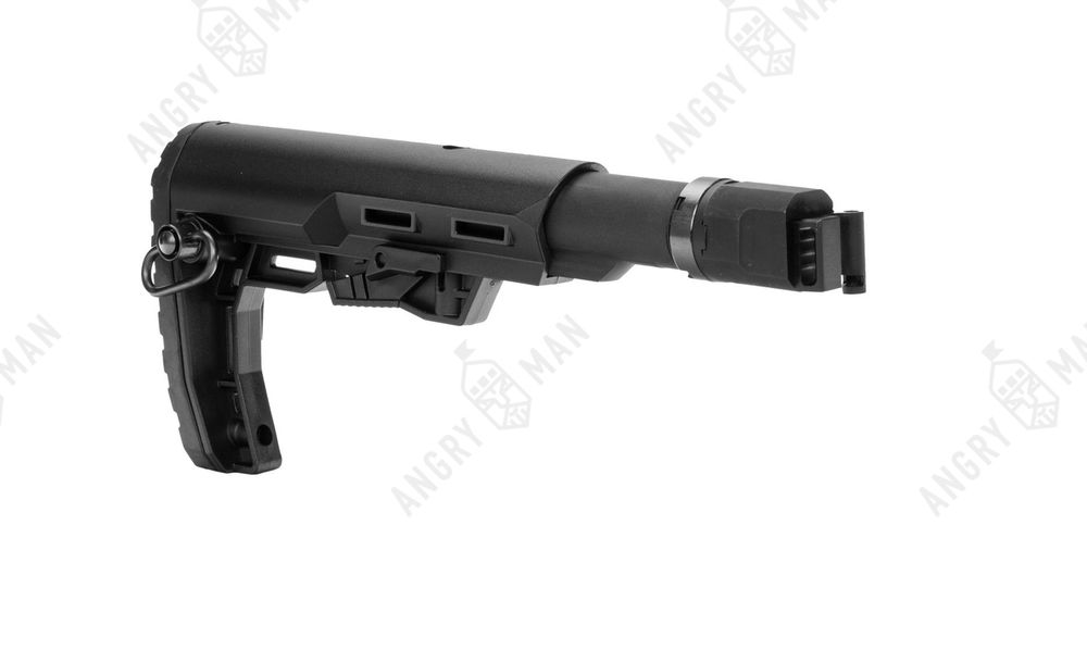 Комплект приклада без рукоятки на АКС-74У/АКСУ на базе приклада Alpha, K.Arma