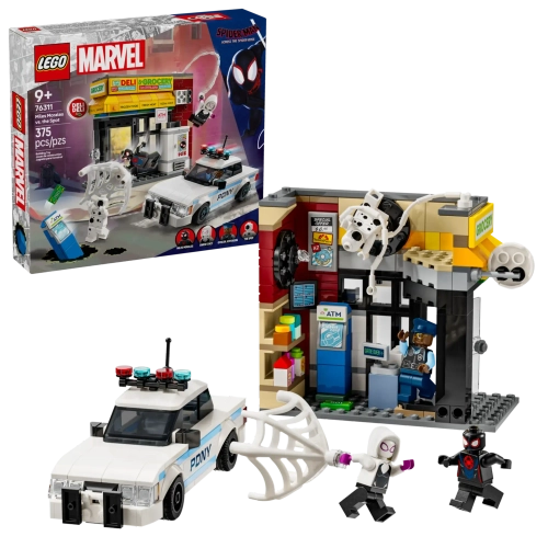 Конструктор LEGO Marvel 76311 Пародия на паука: Майлз Моралес против Спота