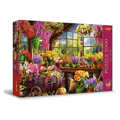 Pazl \ Puzzle \ Пазлы Puzzles - "1000 Premium Plus" - Tea Time: Preparations for spring