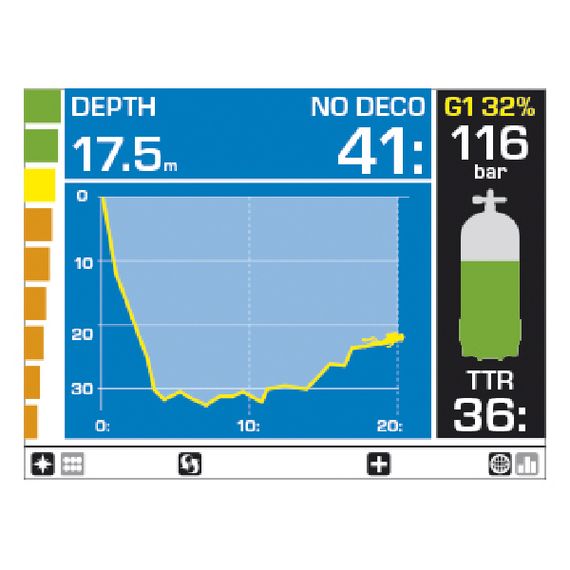 Компьютер для дайвинга Mares Genius воздушноинтегрированный