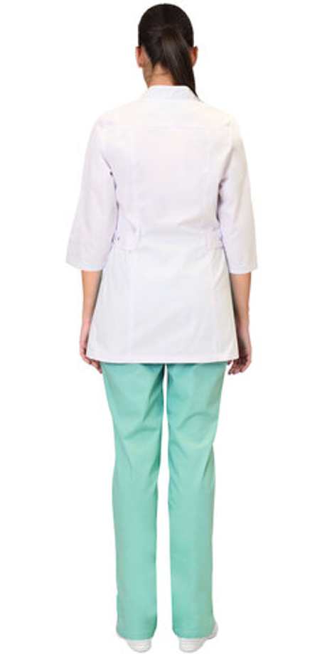 Костюм "ВЕРОНА" женский белый с мятным