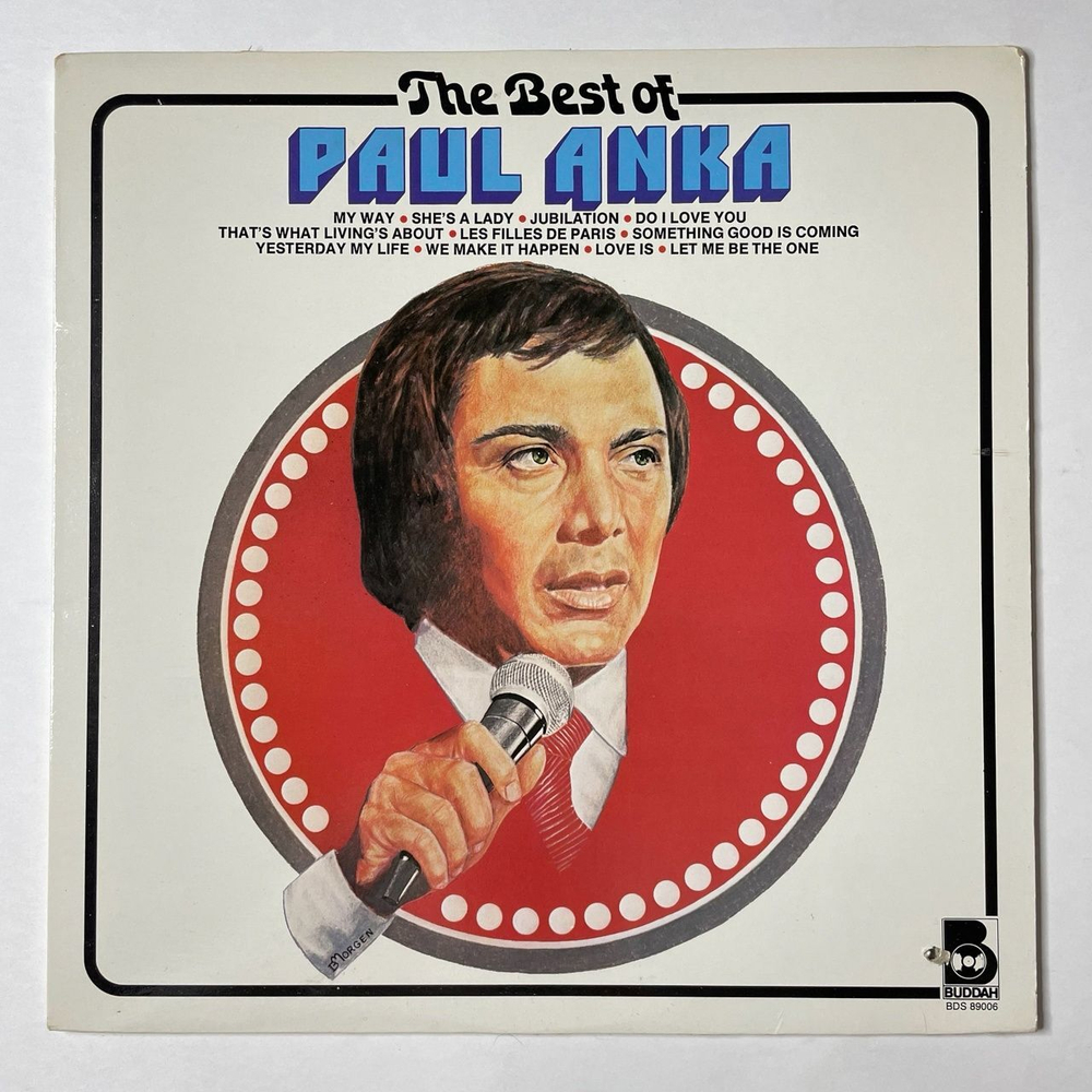 Винтажная виниловая пластинка LP The Best Of Paul Anka (Canada 1984)