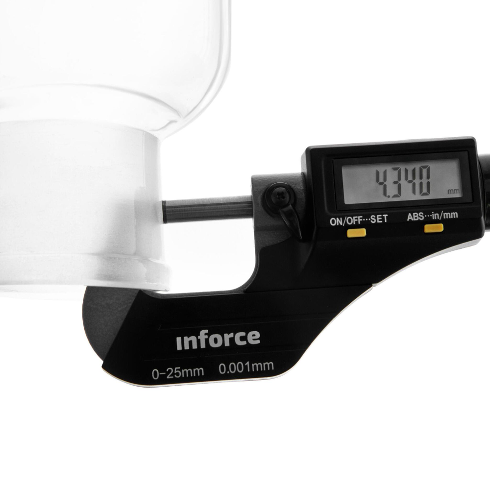 Цилиндр мерный стеклянный с пластиковой пробкой, 2000 мл, с круглым стеклянным основанием