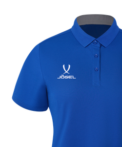 Поло женское JÖGEL PREMIER PerFormDRY CVC Polo W, синий