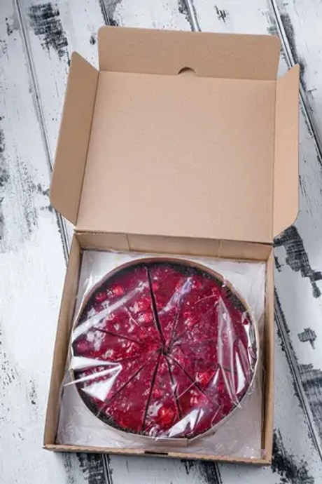 Торт "Шоколадно-малиновый" постный 1440гр/12порц.арт. 060