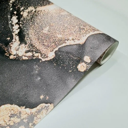 Фотообои мрамор абстракция флюид "Флюид #2", 315см x 270см, флизелин премиум моющиеся GradientArt FLU2315270N