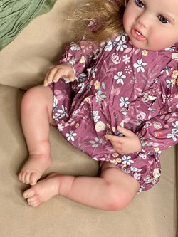 Кукла Реборн мягконабивная 60см в пакете (FA-599)