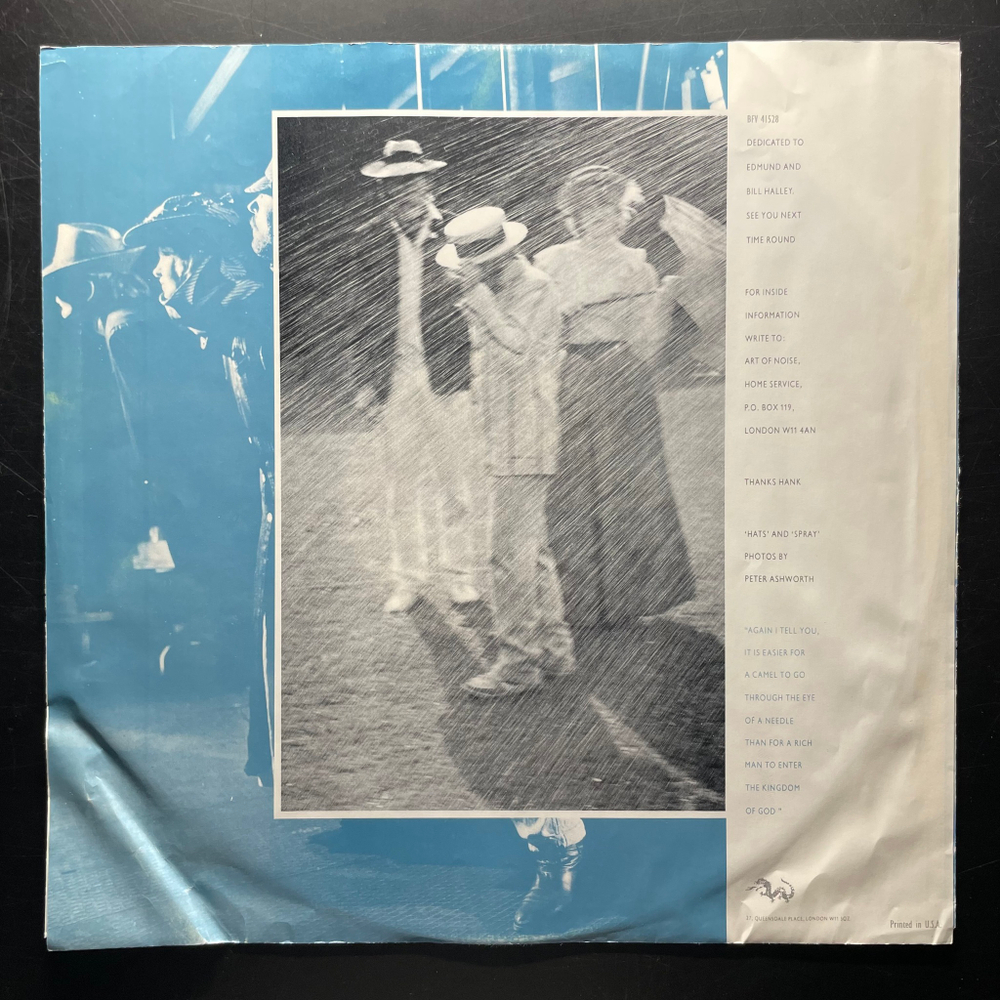 The Art Of Noise ‎– In Visible Silence (США 1986г.)