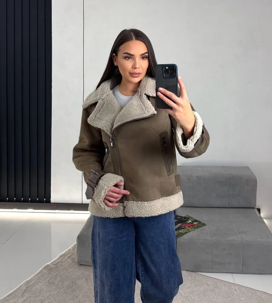 Дубленка 50338198 Fabrika