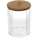 Диспенсер для ватных дисков «БРАМИНГЕМ», прозрачный, 11*7см