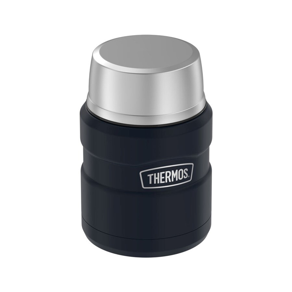 Термос для еды Thermos с ложкой SK3000 MMB (0,47 литра), синий