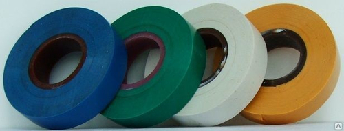 Изолента ПВХ (15м) красная