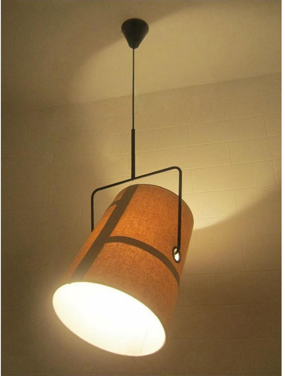 Pendant design lamp  Diesel Fork by Foscarini D33 (Grey)