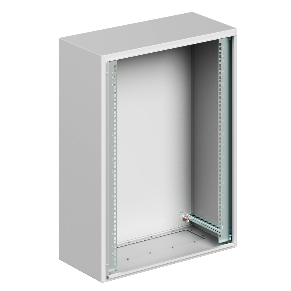 Вертикальные монтажные профили 19", 16U, "L" для навесных корпусов В=800 мм, комплект - 2 шт.