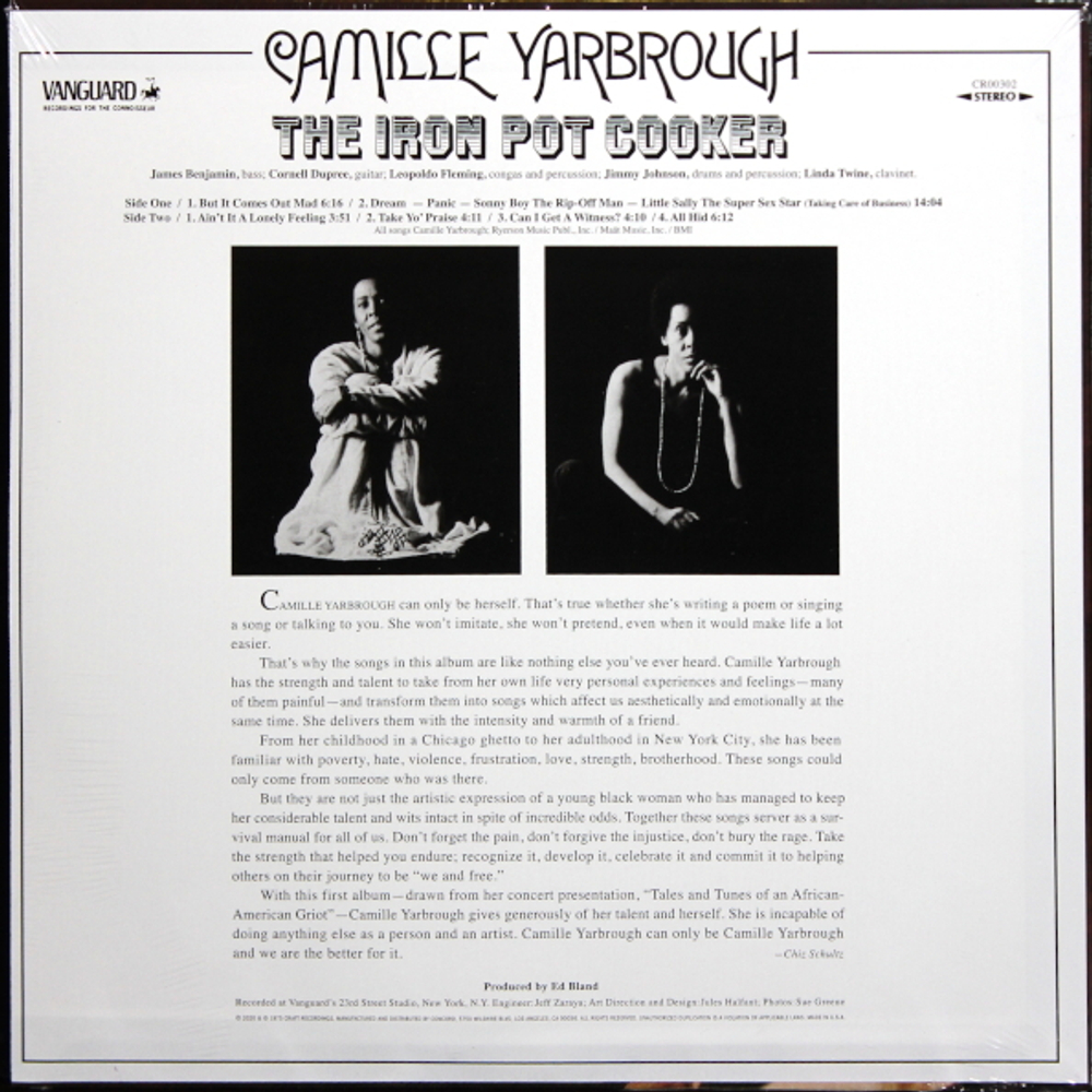Camille Yarbrough / The Iron Pot Cooker (LP)