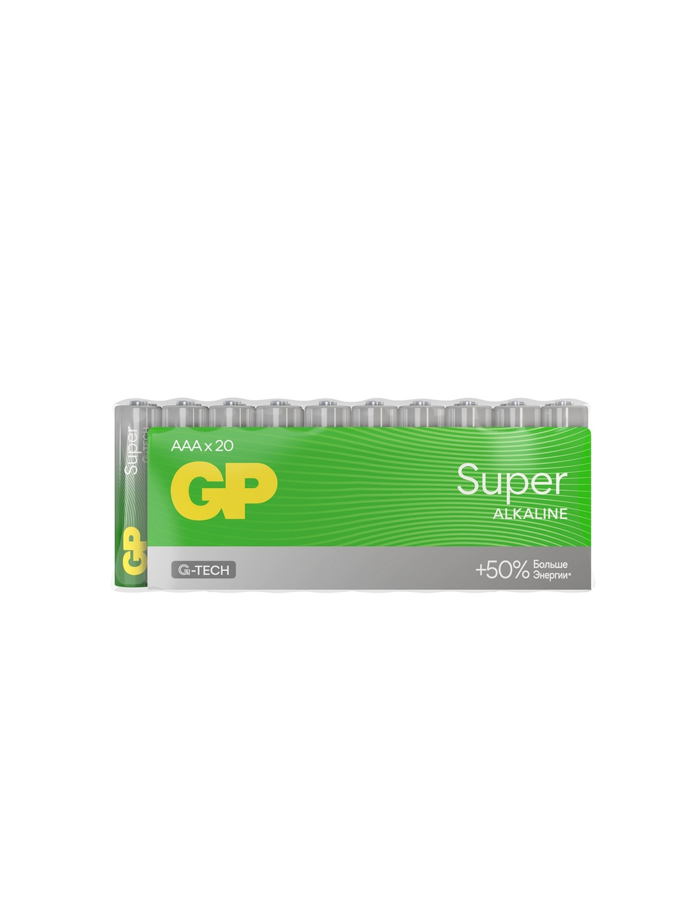 GP 24AA21-2CRSWC20 320/960 Super Alkaline G-Tech (20 шт. в уп-ке)