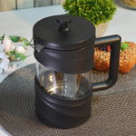 Френч-пресс 0,8л "La Caffetteria" в пластиковом корпусе, цвет черный