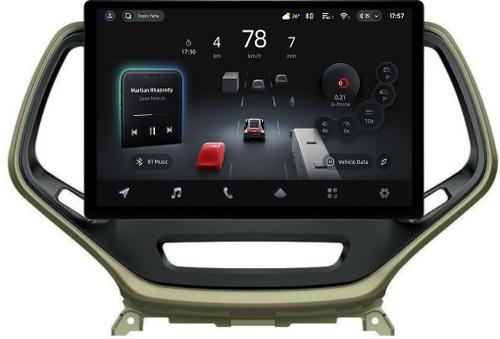 Магнитола для Jeep Cherokee 2014+ - Teyes CC4-PRO монитор 13" 2K QLED на Android 13, Быстрейшая, Snapdragon 778G, ИИ, CarPlay, DSP, 4G SIM-слот