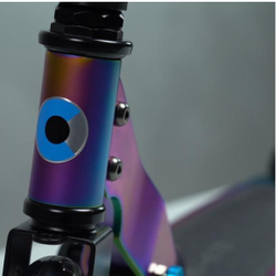 Самокат Micro Speed+ неохром