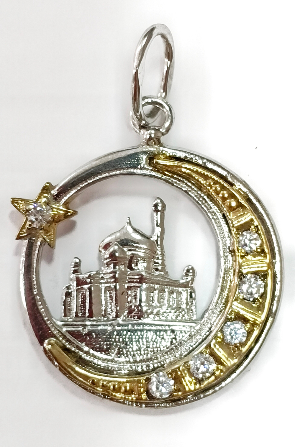 "Эстерелла" - ювелирная подвеска из серебра 925-й пробы