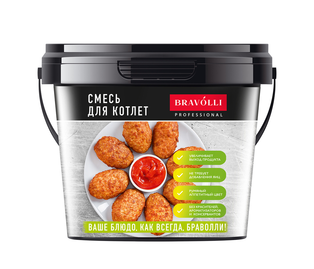 Смесь для Котлет Bravolli Professional 2,1кг