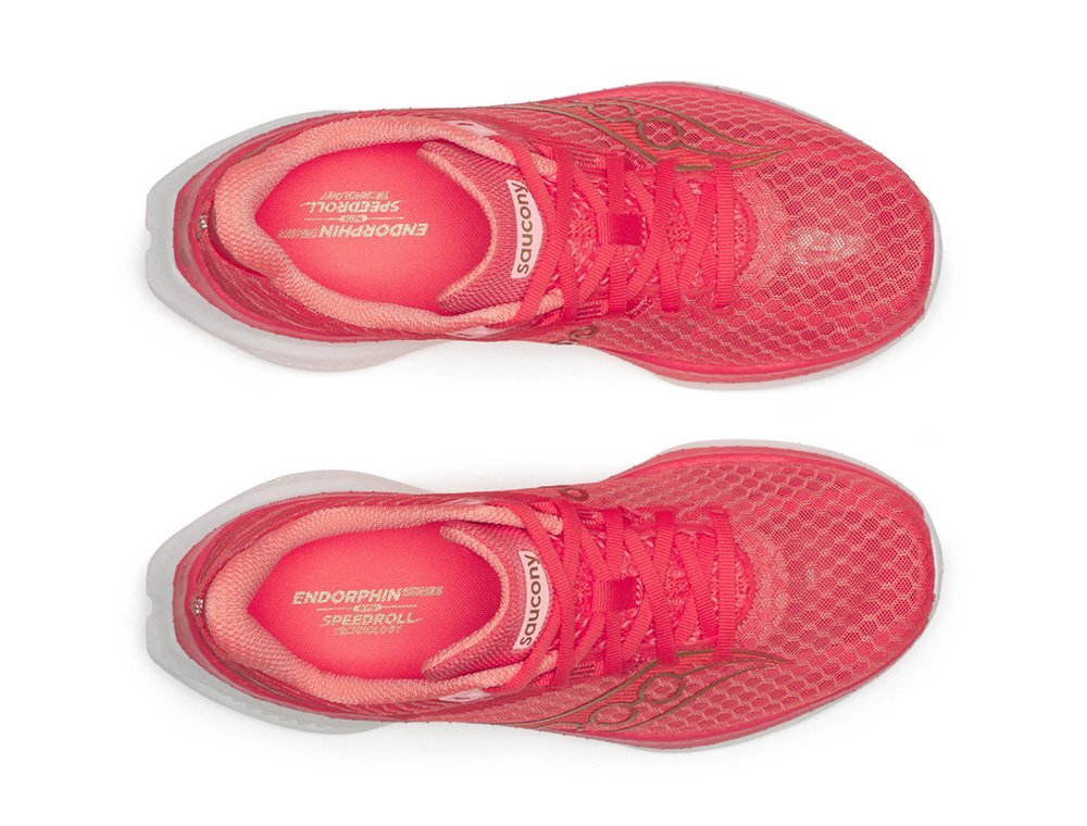 Кроссовки для бега женские Saucony Endorphin Speed 5 W Коралловые