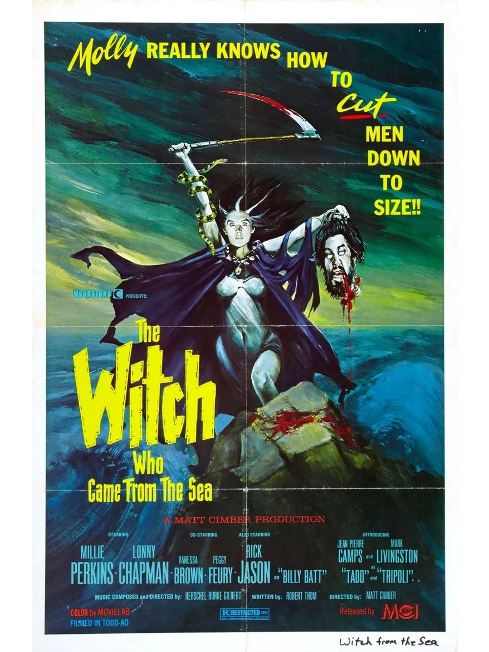 Ведьма, явившаяся из моря (1976) (DVD-R)