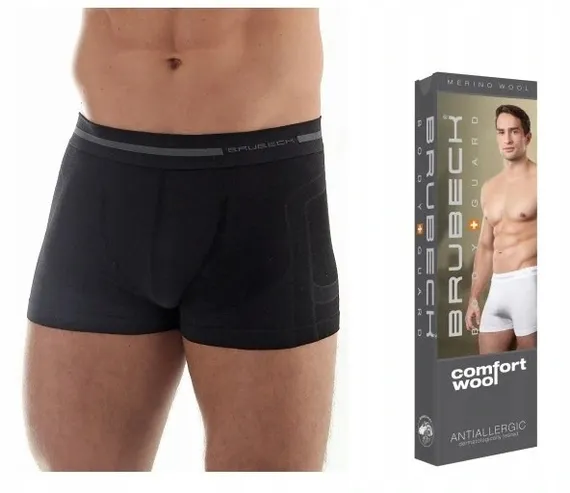 Трусы мужские термо боксеры Brubeck Comfort Wool BX10550