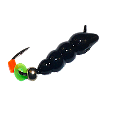 Мормышка Cargo Личинка 0.90г безнасадочная цв. Серый