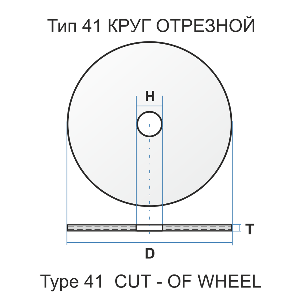 LUGAABRASIV Круг отрезной 125х1,2х22 A 54 S BF 80 (14А БУ) мет.+нерж.