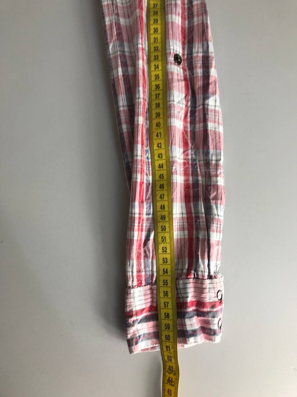 Блузка Attr@ttivo в клетку, маркировка S, визуально на 44 размер