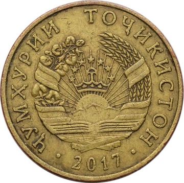 10 дирамов 2017 Таджикистан