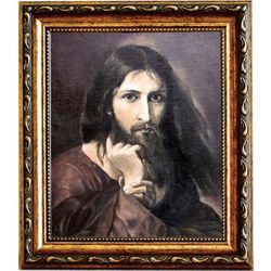 Мой судия. Икона на холсте.