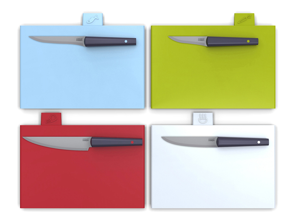 Набор разделочных досок Index 17 Regular серебристый Joseph Joseph