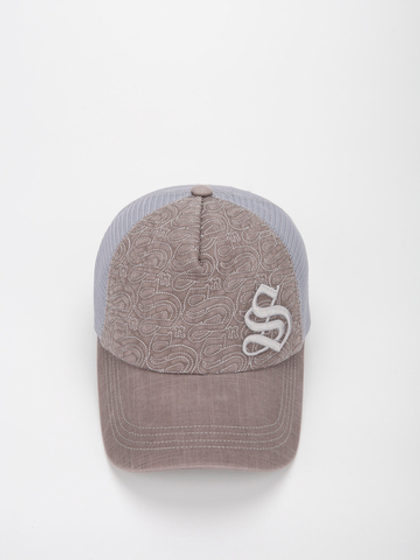 Бейсболка Snapp S (светло-коричневый/светло-серый)