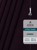 Ткань для штор и интерьера, Канвас, Размер 250*300