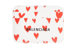 Balenciaga Cow Leather Card Holder Women"s White