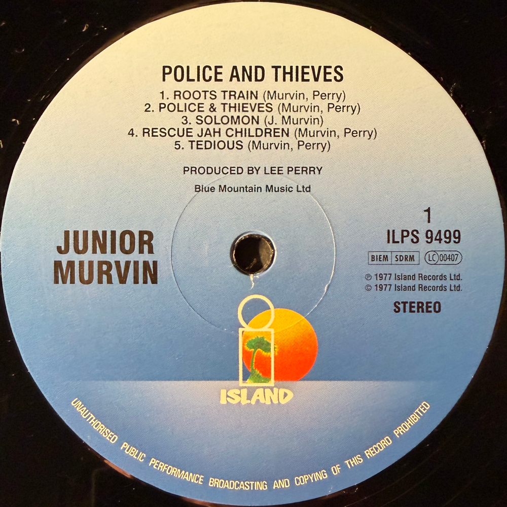 Junior Murvin ‎– Police & Thieves (Европа 2024г.) Т