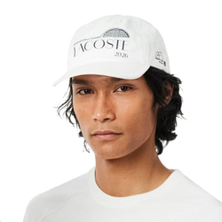 Теннисная кепка Lacoste Miami Open Edition - white