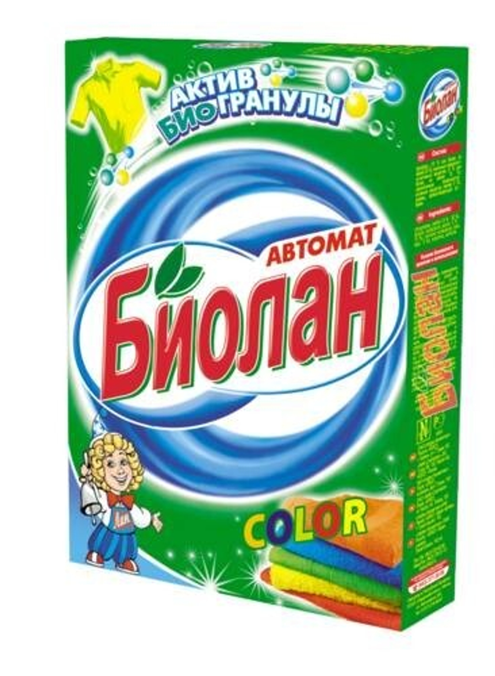 Биолан стир. порошок авт. КОЛОР 350гр *24 // 1008