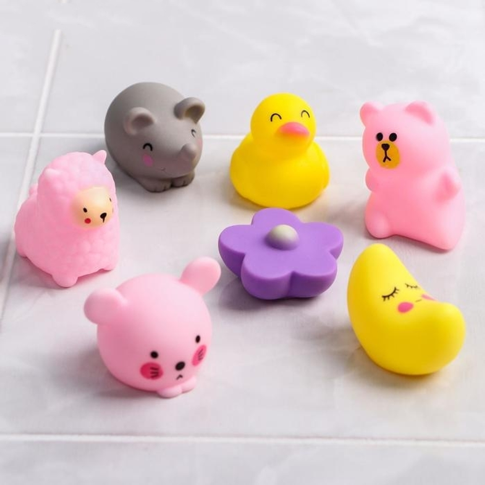 4592626 Набор игрушек для купания «Милые игрушки», 7 шт