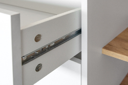 Комод Бэль 10.95, Белый; Дуб Золотой