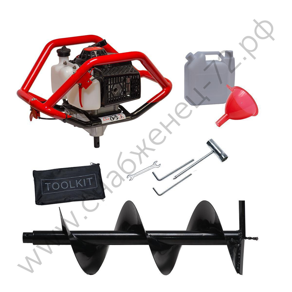 Мотобур ADA Ground Drill 8 в комплекте со шнеком Drill 250/800