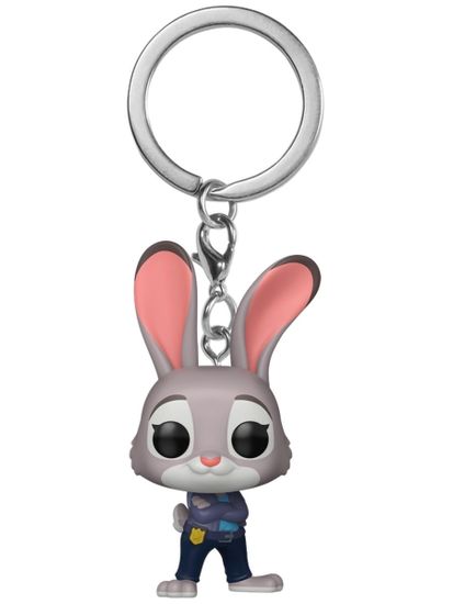 Брелок Funko Pocket POP! Disney Zootopia 2 Judy Hopps 86640 / Фигурка-брелок Фанко ПОП! по мотивам мультфильма "Зверополис 2", Джуди Хоппс